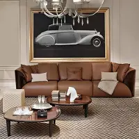 AEA Dreisitzer Polster Design Sofa 3er Sitz Sofas Zimmer Möbel Moderne Leder Couch