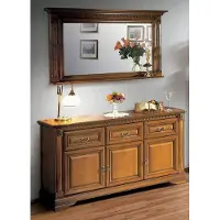 Xl Moebel Gmbh Sideboard mit Spiegel Vorratsschrank Anrichte Wandspiegel Klassisches Set