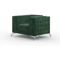 AEA Chesterfield Sessel 1 Sitzer Couchen Polster Fernseh Sofa Textil Stoff Couch