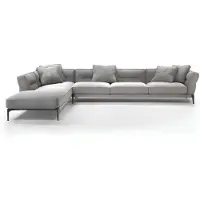 AEA Canapé design Canapé d'angle Coussin Canapé Salon Nouveau Canapé Tissu