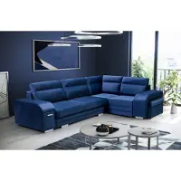 AEA Canapé d'angle Canapé Coussin d'angle Salon Canapés Tissu Nouveau