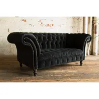 AEA Sofa Zweisitzer Textil Sofas Couch Polster Garnitur Sofagarnitur Dreisitzer