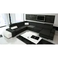Xl Moebel Gmbh U-Form Sofa Couch Polster Wohnlandschaft Leder Eckgarnitur XXL Ecksofa