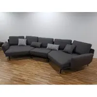 AEA Ecksofa L-Form Wohnlandschaft Sofa Couch Polster Sofas Garnitur Ledersofa Couchen