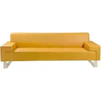 AEA Jaune Canapé 2 places Coussin Salon Canapé 2 places Élégant 2 places