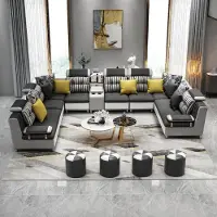 Xl Moebel Gmbh Ledersofa Ecksofa U-Form Modernes Sofa Ledersofa Ecksofa Polster Wohnlandschaft