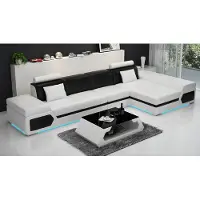 Xl Moebel Gmbh Ledersofa Sofa Couch Wohnlandschaft Ecksofa Garnitur Design Modern Sofa mit USB