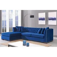 Xl Moebel Gmbh Chesterfield Blaue Designer Couch Eck Sofa Couch Garnitur Textil Stoff Sofas
