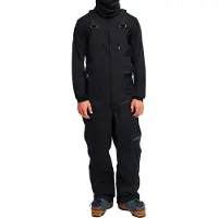 Quiksilver - Salopette de snowboard stretch - Paramo Stretch 20K Bib Black - Taille M - Noir
