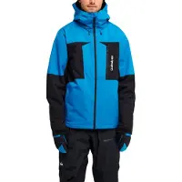 Quiksilver - Veste de ski/snowboard - Dawson 10K Jacket Seaport pour Homme - Taille S - Bleu