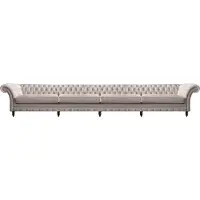 AEA Sofa Viersitzer Couch Polster Stoff Textil Polstermöbel Modern Chesterfield