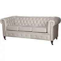 AEA Chesterfield Sofagarnitur 3+2 Oxford Couch Polster Set Sofas Couchen