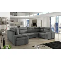 AEA XXL Wohnlandschaft Ecksofa Sofa Couch Polster Garnitur Designer U-Form Ecke