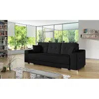 AEA 3 Sitz Sofa Couch Textil Stoff Bettfunktion Schlafsofa Polster Garnitur