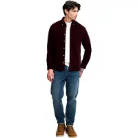 Superdry Chemise bordeaux