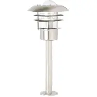Brilliant Lampe d'extérieur en acier inoxydable Terrence
