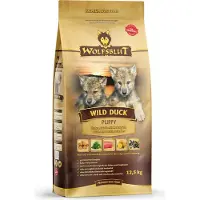 Wolfsblut Wild Duck Puppy nourriture sèche pour chiots avec canard et pommes de terre 12,5 kg