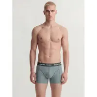 Jack & Jones Boxers 'JACFax' menthe / vert foncé / vert chiné / blanc