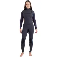 Hurley Combinaison En Néoprène à Manches Longues Et Fermeture éclair Sur La Poitrine Pour Femme Advant 4/3 Mm