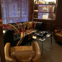 AEA Jack Union Chesterfield Polster Sofa Couch 3 Sitz Leder Stil Luxus Polster Couch