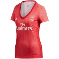 Adidas Maillot de Foot RMCF Real Madrid Third Femme Rouge