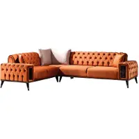 AEA Wohnzimmer Ecksofa L-Form Wohnlandschaft Eckcouch Luxus Modernes Stil Möbel