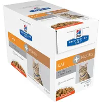 Hill's Pet Nutrition PRESCRIPTION DIET k/d + Mobility avec du poulet 12 x 85 g