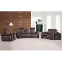 AEA Sofagarnitur Couch 3+2+1 Set Polster Leder Sofa Wohnzimmer Sitz Garnituren 3339