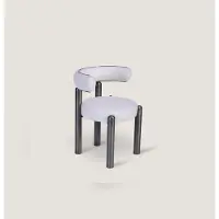 Xl Moebel Gmbh Designer Weißer Stuhl Esszimmer Stühle Polster Textil Einsitzer Metalfüße