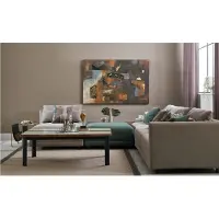 AEA Ecksofa L-Form Sofa Wohnlandschaft Stoffsofa Polstersofas Beige Design