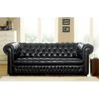 AEA Chesterfield design luxus Sofa Polster couch garnitur Leder 3 Sitzer 106