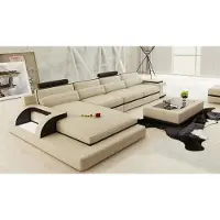 Xl Moebel Gmbh Ecksofa mit USB,Polster Sofa Wohnlandschaft Sitz Eck Garnitur Leder PH115