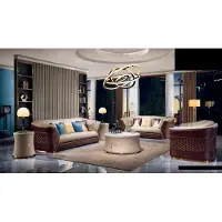 AEA Canapé en cuir Canapé 3+2 places Set Garniture Polstersofa Couch Designersofa