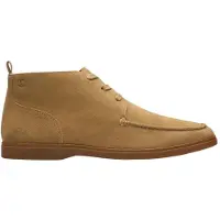Clarks Torford Mid, chaussures de ville pour hommes, bleu marine, en daim, taille 12