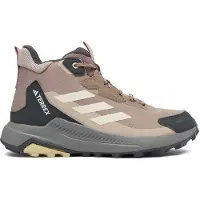 Adidas Boots 'ANYLANDER' marron / rose ancienne / blanc