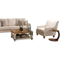 AEA 2-teiliges Wohnzimmer-Set: 3-Sitzer und Sessel in elegantem Design.