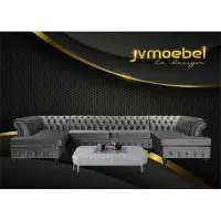 Xl Moebel Gmbh Chesterfield Samt Ecksofa U-Form Wohnlandschaft Polsterecke Sofa Couch Sofas