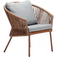 Xl Moebel Gmbh Luxus Design Hochwertig Sessel Terrasse Braun 1 Sitzer Relax Club Polster