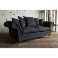 AEA Chesterfield Design Luxus Polster Sofa Couch Sitz Garnitur Leder #282