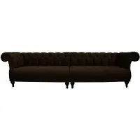 AEA Design Chesterfield Sofagarnitur 4-Sitzer Leder Couch XXL Polster Sofas