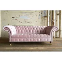 AEA Chesterfield Design Luxus Polster Sofa Couch Sitz Garnitur Leder #184