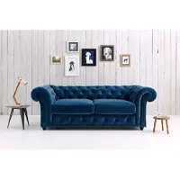 AEA Chesterfield Design Luxe Coussin Canapé Siège Garniture Cuir synthétique Nouveau #129