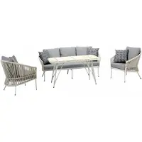 Xl Moebel Gmbh Rattanmöbel Sofagarnitur Gartenmöbel Terrasse Set Lounge Balkon Outdoor 4tlg.