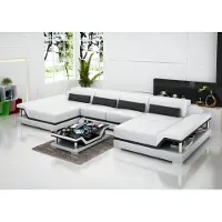 AEA Canapé en cuir Nouveau canapé Siège angle Garniture Coussin angle Canapé Design Canapé Luxe