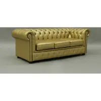AEA Chesterfield Design Luxus Polster Sofa Couch Sitz Garnitur Leder #222