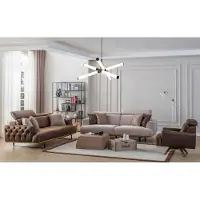 Xl Moebel Gmbh Chesterfield Sofagarnitur Sofa 331 Sitzer Kunstleder Braun Garnitur
