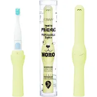 Novamed VITAMMY TOOTH FRIENDS Brosse à dents sonique pour enfants, jaune-NORO, dès 3 ans