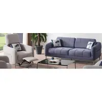AEA 2-teiliges Set: 3-Sitzer Sofa und Sessel für stilvolles Interieur