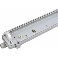 Silamp Réglette étanche 150 cm double pour Tube LED T8 IP65 (Boitier vide)