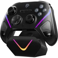 EasySMX D10, multiplateforme (PC, mobile, Switch), RGB, joystick TMR, RF 2,4 GHz/Bluetooth, noir, manette sans fil